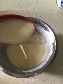 Make Egg banana burrito step 1