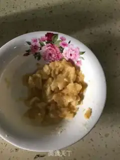 Make Egg banana burrito step 2