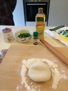 Make Onion cake step 2