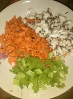 Make Snack and carrot and shrimp step 3