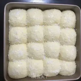 Make Milk coconut snack step 5
