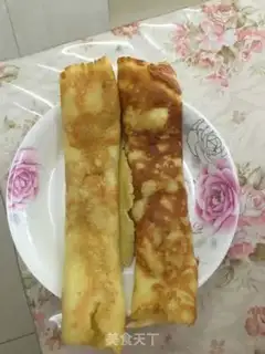 Make Egg banana burrito step 6