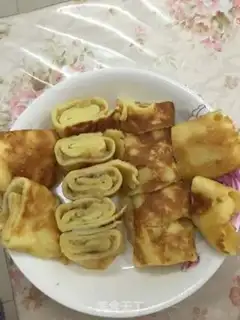 Make Egg banana burrito step 7