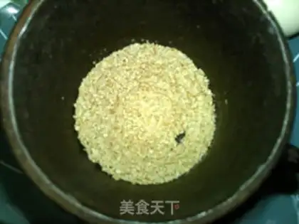 Make An artesian sesame cake step 2