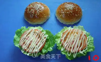 Make A student burger step 9