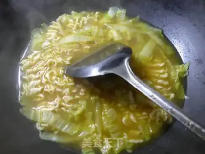 Make Curry cabbage step 6