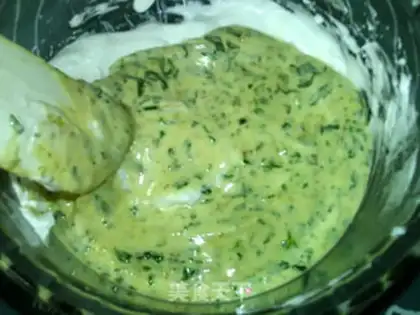 Make An artesian sesame cake step 15