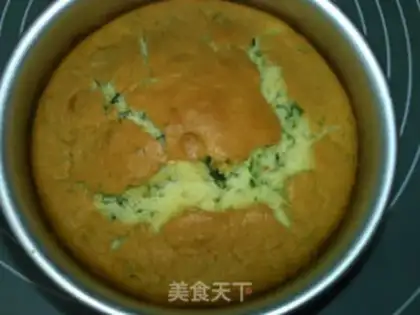 Make An artesian sesame cake step 21