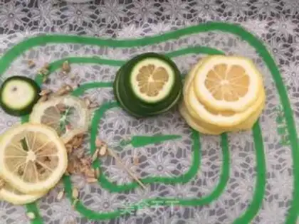 Make Honey lemon tea step 1