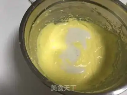 Make Mango hearted cheesecake step 9
