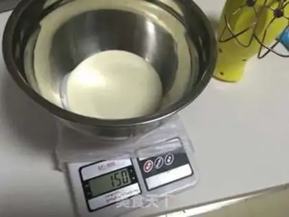 Make Mango hearted cheesecake step 10
