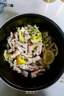 Make Puff chicken feet step 4