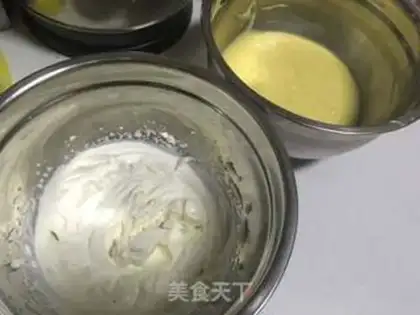 Make Mango hearted cheesecake step 12