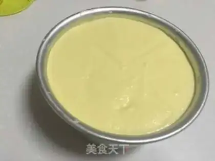 Make Mango hearted cheesecake step 18