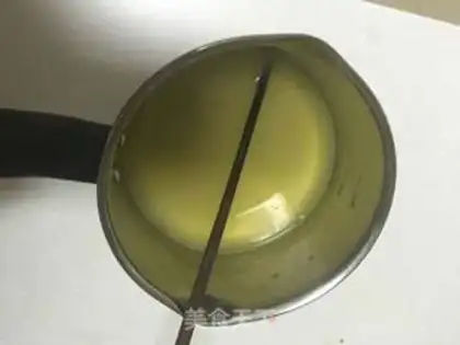Make Mango hearted cheesecake step 21