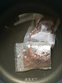 Make Double red taffy step 1