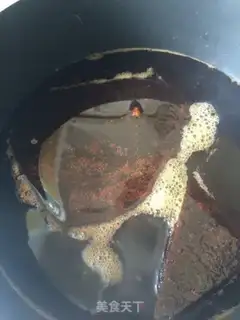 Make Double red taffy step 2