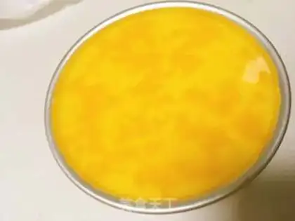Make Mango hearted cheesecake step 24