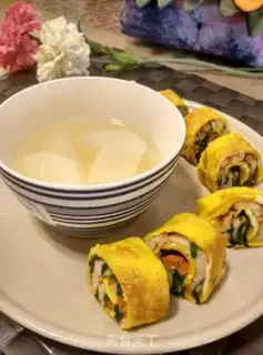 Make Potato egg rolls step 8