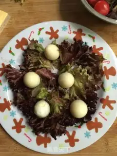 Make The quail egg salad step 1