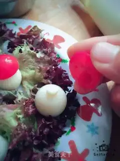 Make The quail egg salad step 2