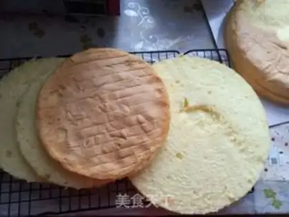 Make Double birthday cake step 1
