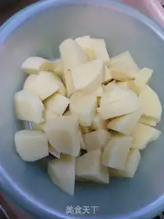 Make Potato chicken step 2