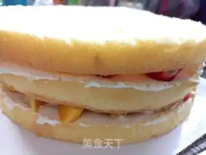 Make Double birthday cake step 5