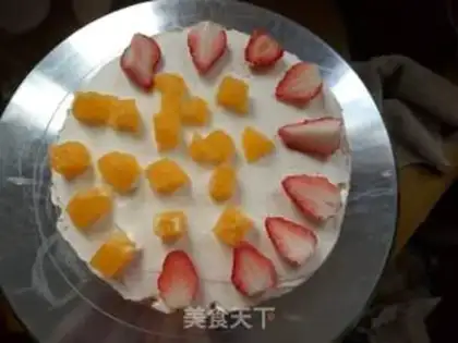 Make Double birthday cake step 6