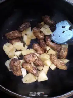 Make Potato chicken step 7