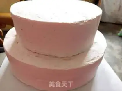 Make Double birthday cake step 12