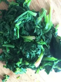 Make Wood spinach step 5