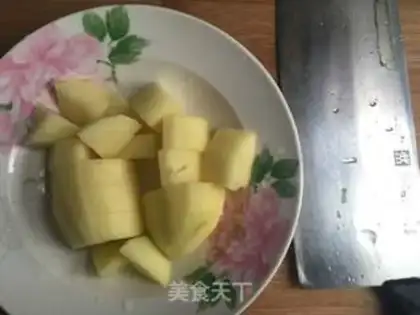 Make A fruit tree salad step 0
