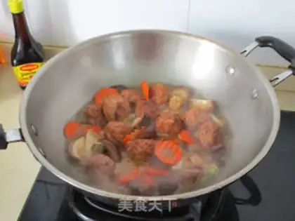 Make Frozen meatballs step 6