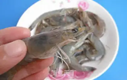 Make Pretzels, roasted shrimp step 1