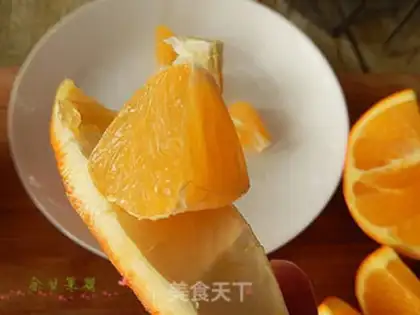 Make Fresh orange juice step 4