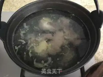 Make Sour crumb soup step 1