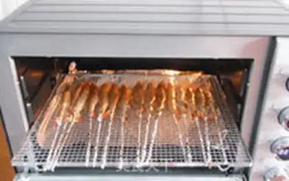 Make Pretzels, roasted shrimp step 6