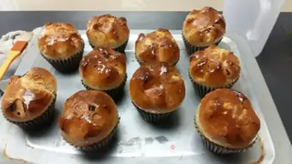 Make Fruit bread step 12