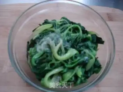 Make Vegetable spinach step 4