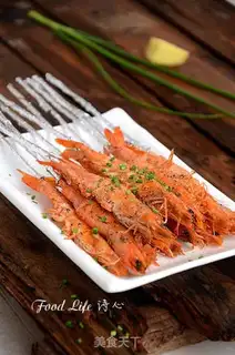 Make Pretzels, roasted shrimp step 8