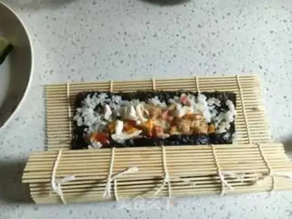 Make Sushi rolls step 2