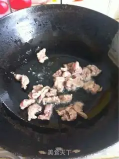Make Celery fried meat step 3