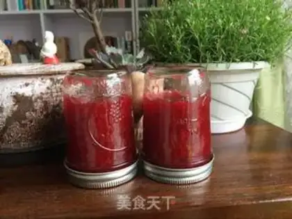 Make Strawberry sauce step 6
