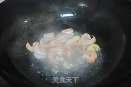 Make Shrimp ball broccoli step 4