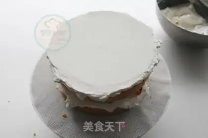 Make Fruit and cream cake step 7