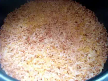 Make Red rice step 5