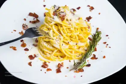 Make Rosemary garlic bacon step 6