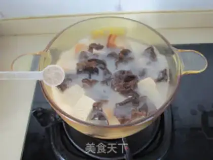 Make Blackwood. Frozen tofu step 6