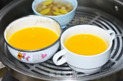 Make Dry-shell steamed eggs step 5